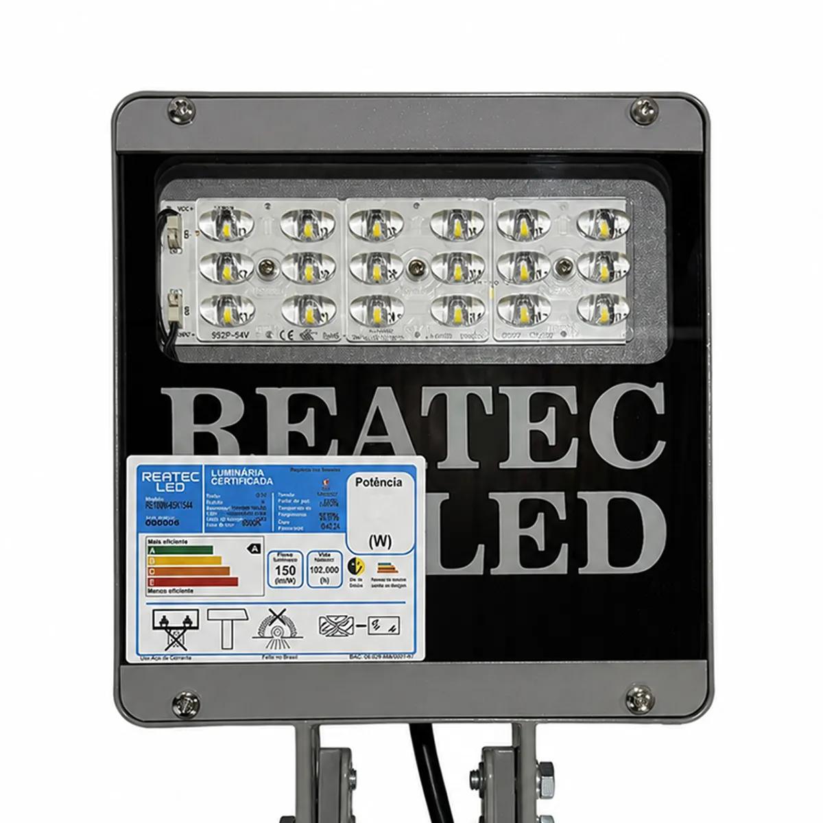 Luminária Pública LED 4000K - Base 3 Pinos - 30W a 240W - Bivolt 150 lm/W - Miniatura 2