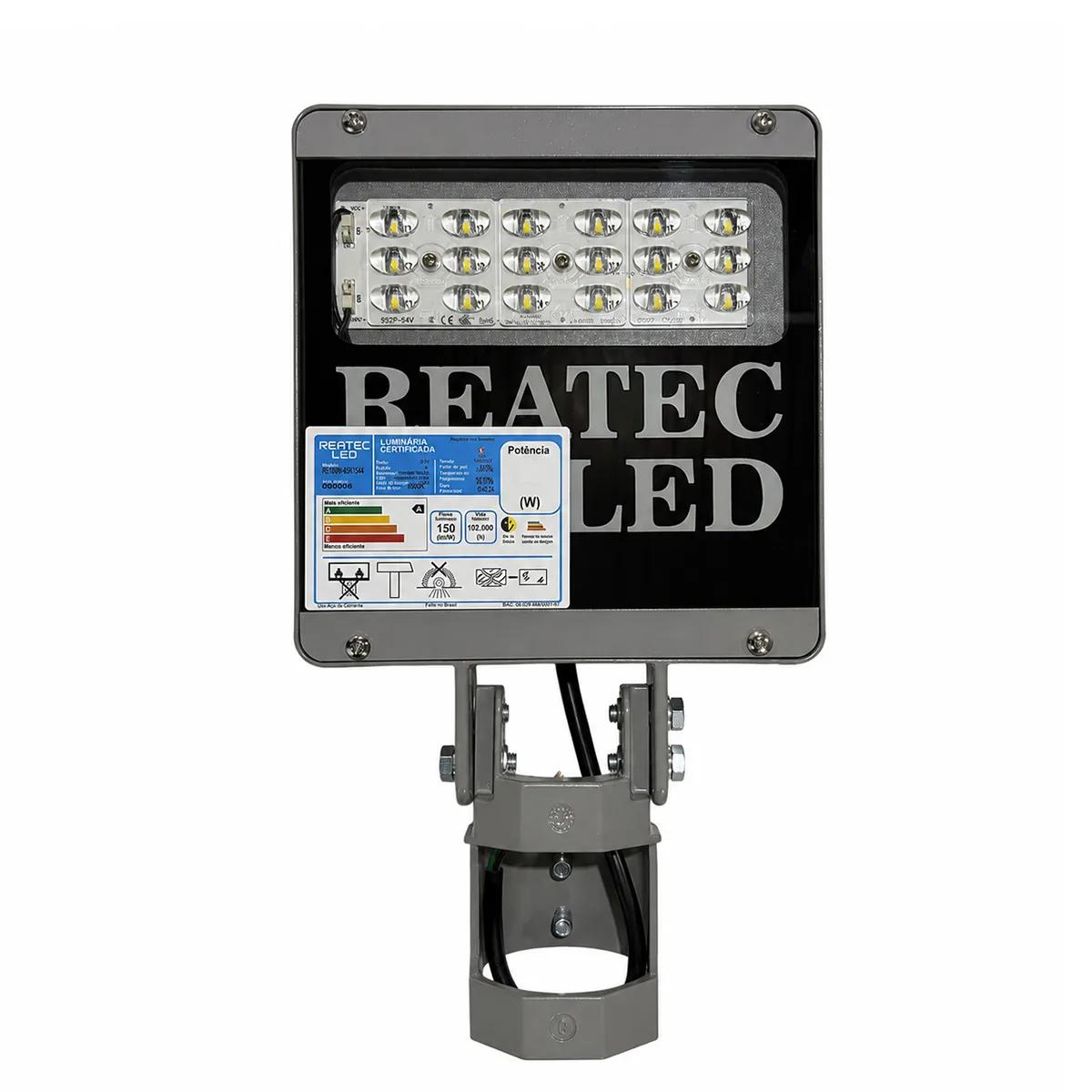 Luminária Pública LED 5000K - Base 7 Pinos - 30W a 240W - Bivolt 150 lm/W - Miniatura 3