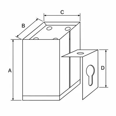 Reator Vapor de Mercúrio Uso Externo Pintado - 80W a 400W - 220V - Miniatura 4