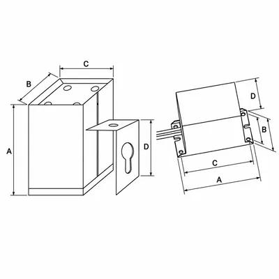Reator Vapor Metálico Uso Externo Base Galvanizado - 35W a 150W - 220V - Miniatura 4