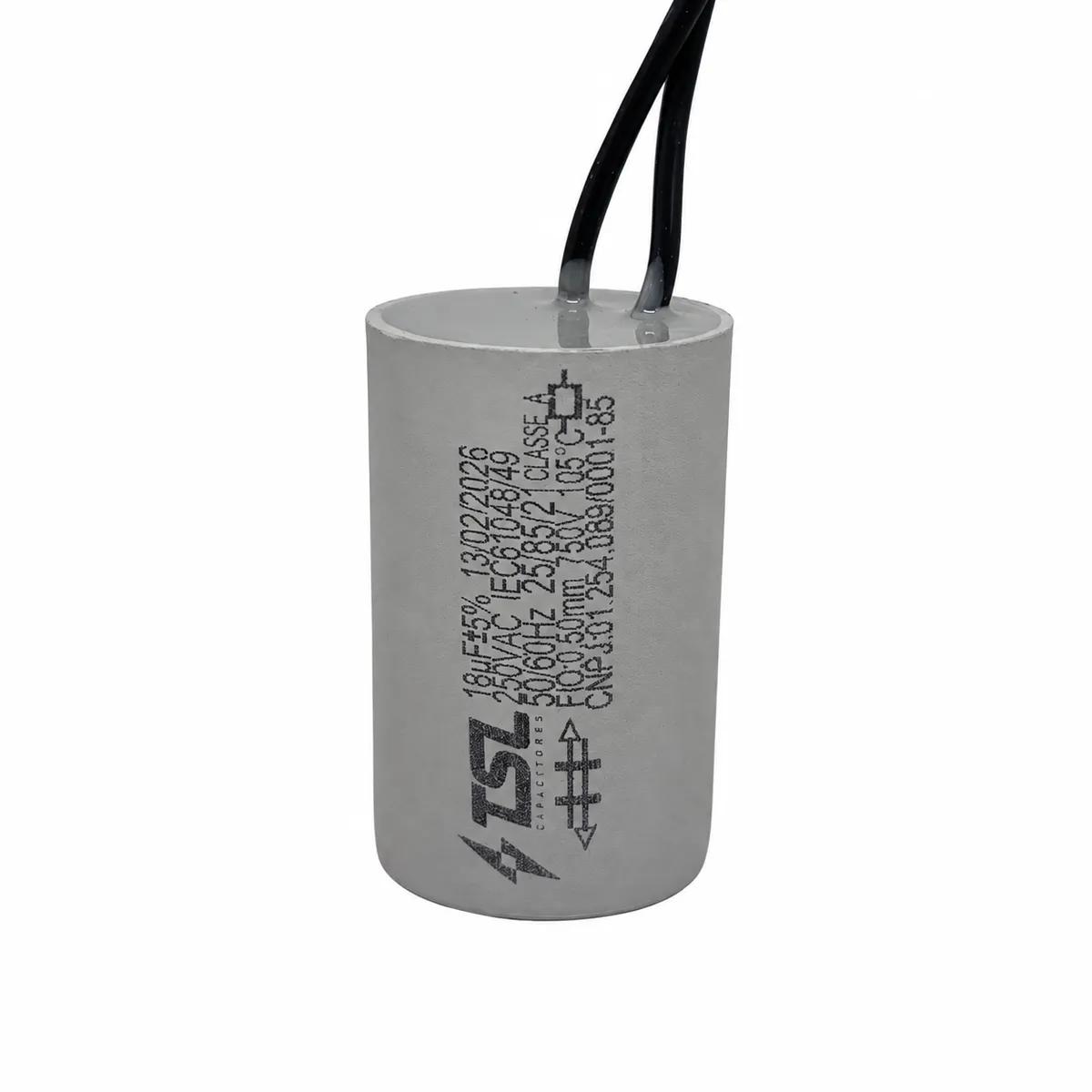 Capacitor 18µF 250VAC - Imagem 3