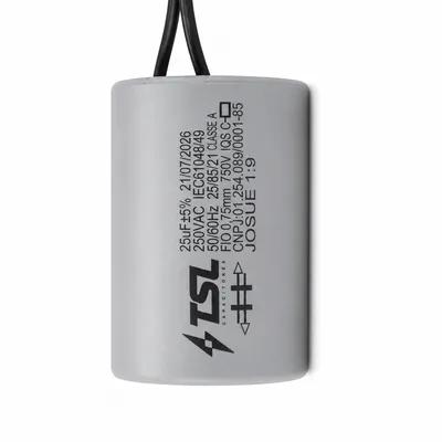 Capacitor 25µF 250VAC - Miniatura 3
