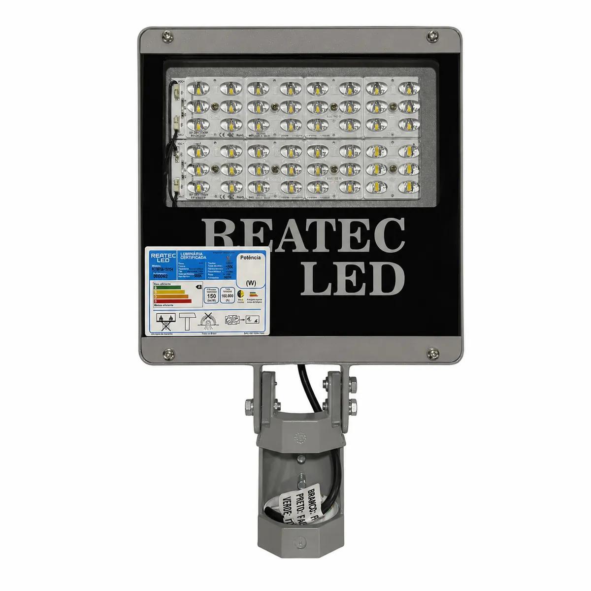 Luminária Pública LED 4000K - Base 3 Pinos - 30W a 240W - Bivolt 150 lm/W - Miniatura 3