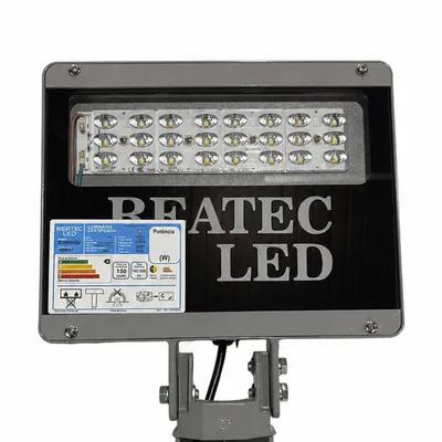 Luminária Pública LED 5000K - Base 7 Pinos - 30W a 240W - Bivolt 150 lm/W