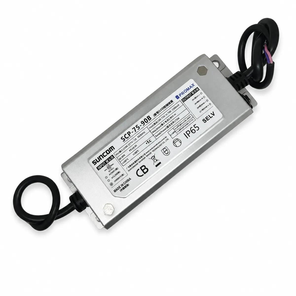 Driver Fonte para Luminária LED 75W Suncom - Saída 30V a 72V Bivolt 127/220V - Imagem 2