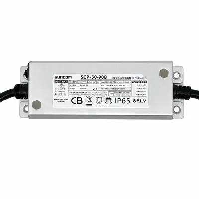 Driver Fonte para Luminária LED 50W Suncom - Saída 30V a 72V Bivolt 127/220V