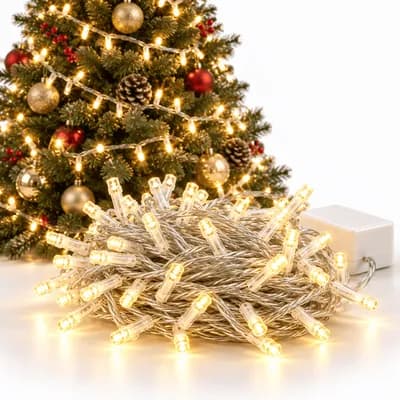 Pisca-Pisca de Natal 100 LEDs 220V - Função de Efeitos (FV) para Decoração