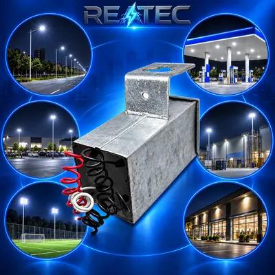 Reator Vapor Metálico Uso Externo - Base Galvanizado - 220V - Miniatura 5