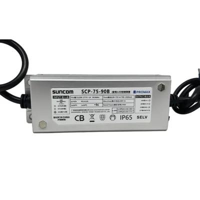 Driver Fonte para Luminária LED 75W Suncom - Saída 30V a 72V Bivolt 127/220V