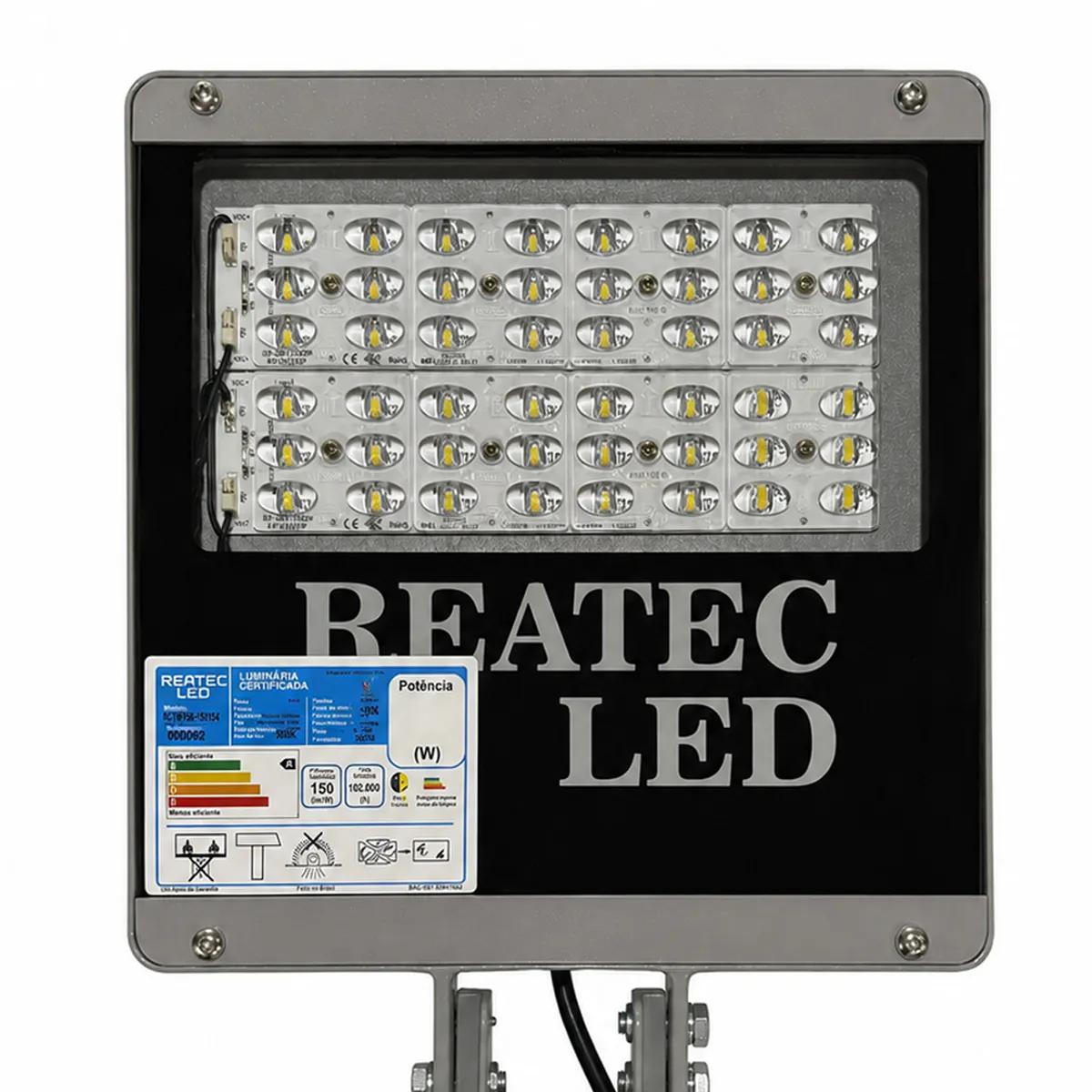 Luminária Pública LED 4000K - Base 7 Pinos - 30W a 240W - Bivolt 150 lm/W - Miniatura 2