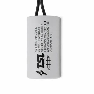 Capacitor 15µF 250VAC - Miniatura 3