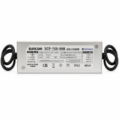 Driver Fonte para Luminária LED 150W Suncom - Saída 36V a 108V Bivolt 127/220V