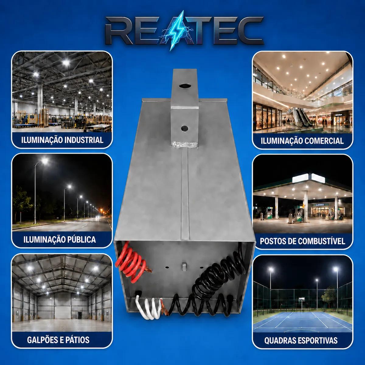 Reator Vapor Metálico Externo 2000W A36 Pint. Igt 4,5 - Imagem 4