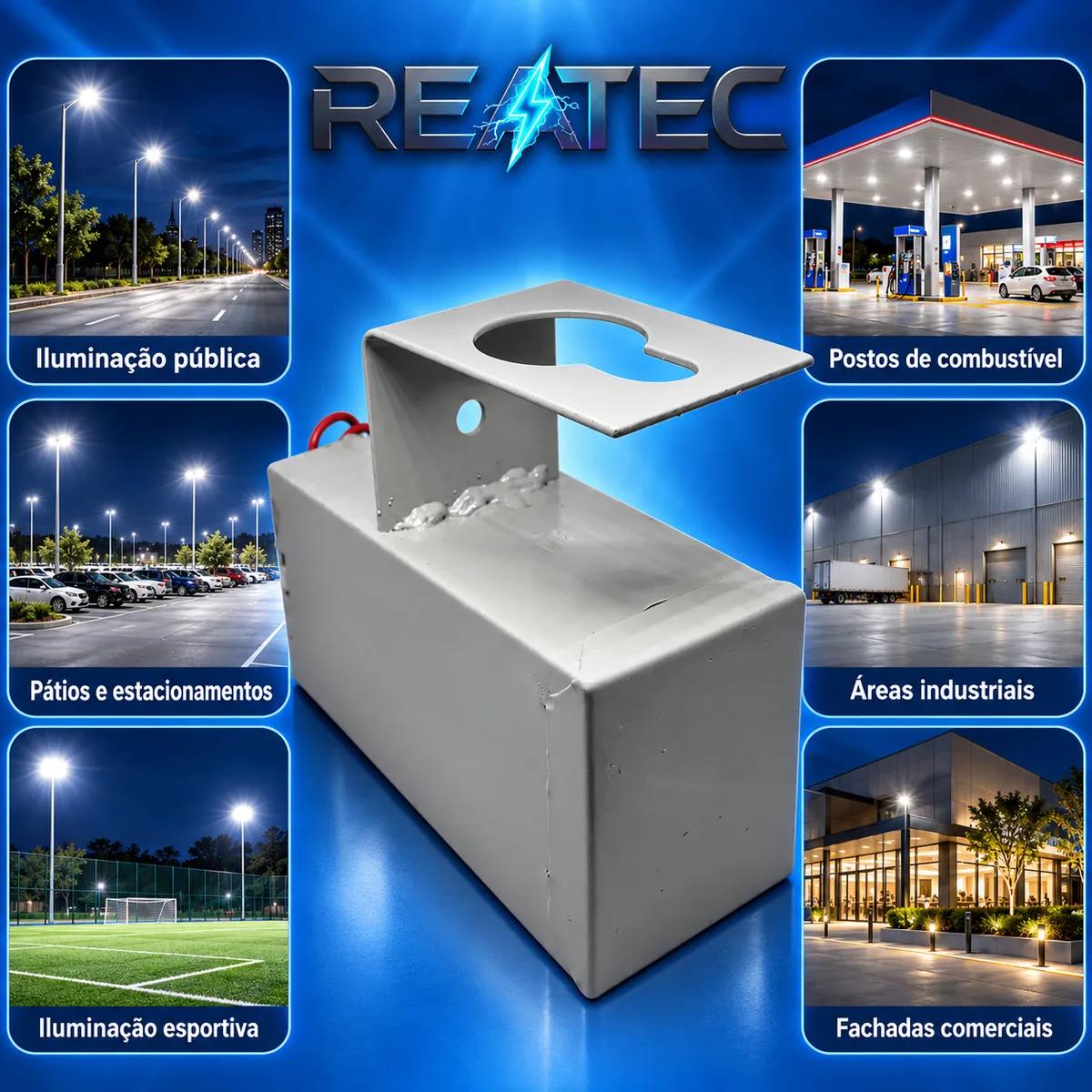 Reator Vapor de Mercúrio Uso Externo Pintado - 80W a 400W - 220V - Imagem 5