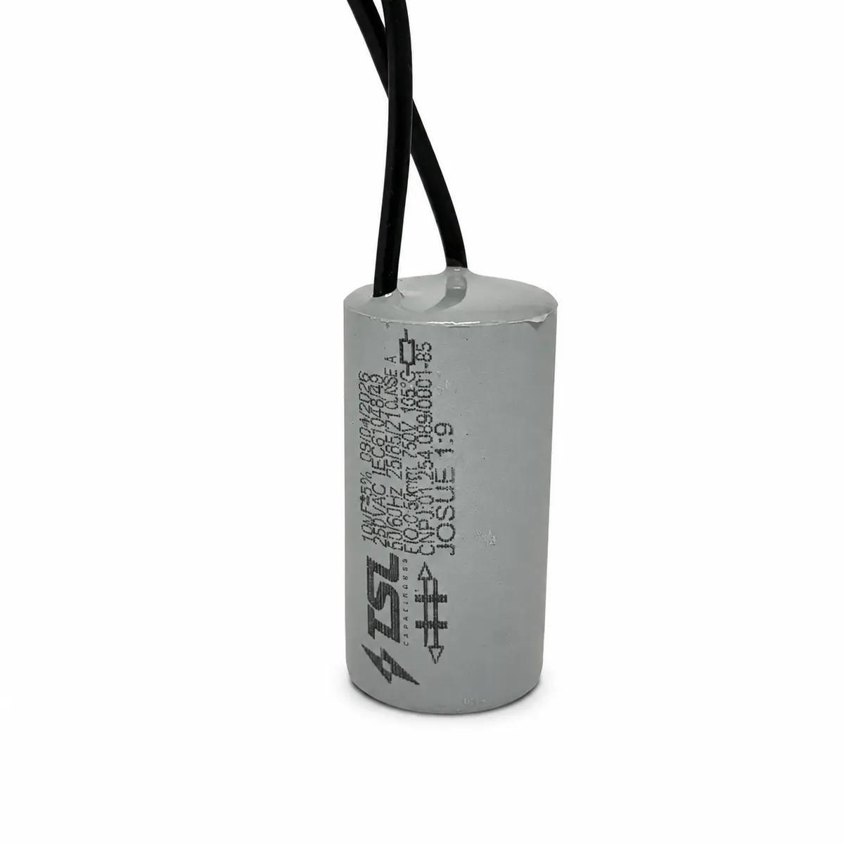 Capacitor 10µF 250VAC - Imagem 3