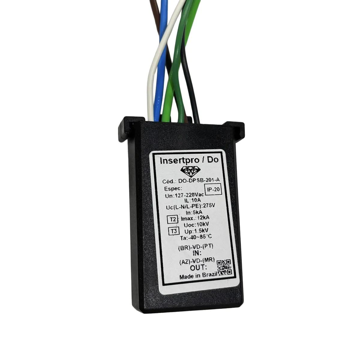 DPS 12kV 10kA com Chicote – Proteção Contra Surtos Elétricos - Imagem 2