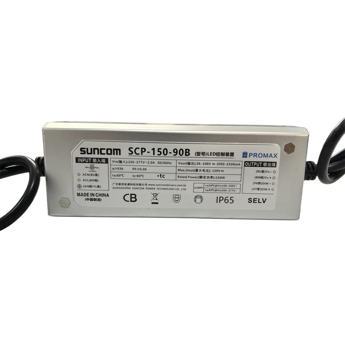 Driver Fonte para Luminária LED 150W Suncom - Saída 36V a 108V Bivolt 127/220V - Imagem 1