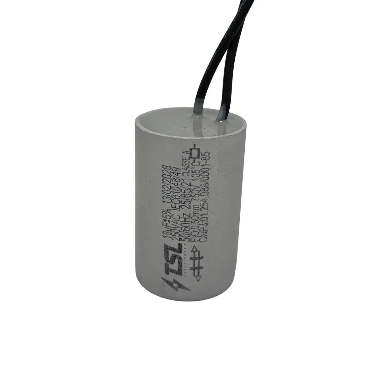 Capacitor 18µF 250VAC - Imagem 1