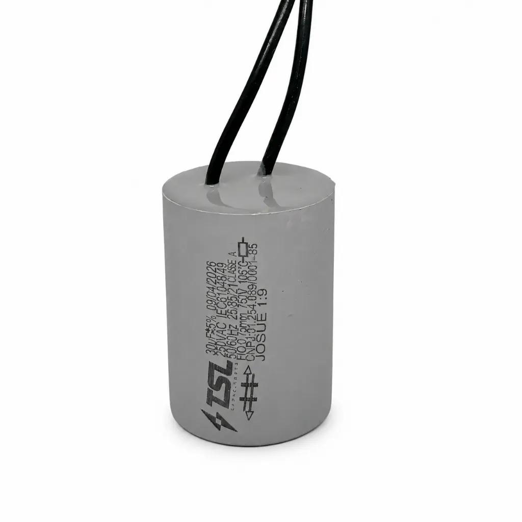 Capacitor 30µF 250VAC - Imagem 1