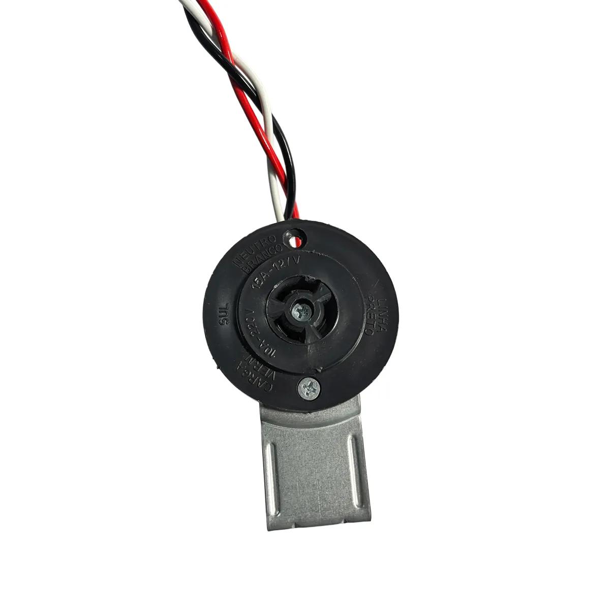 Base para Relé Fotoelétrico com Suporte para Fotocélula 127V/220V - Imagem 3