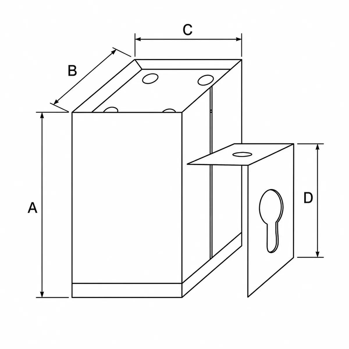 Reator Vapor Metálico Externo 2000W A36 Galvanizado - Imagem 4