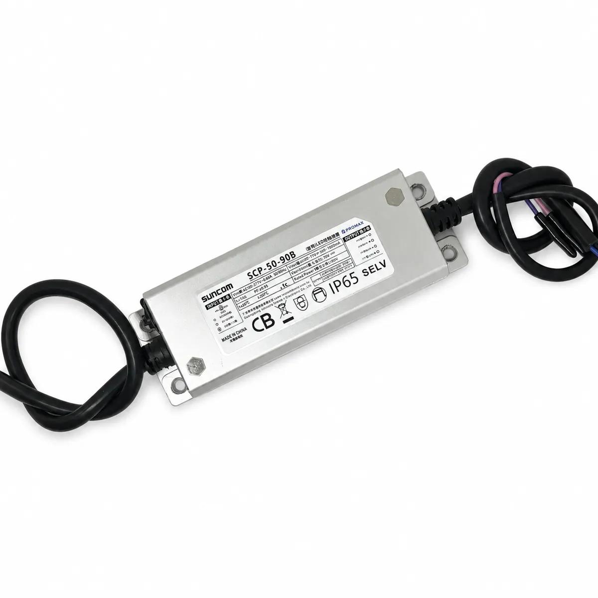 Driver Fonte para Luminária LED 50W Suncom - Saída 30V a 72V Bivolt 127/220V - Imagem 2